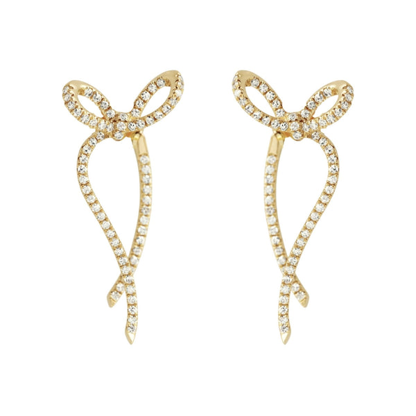 Diamare Bow Earrings